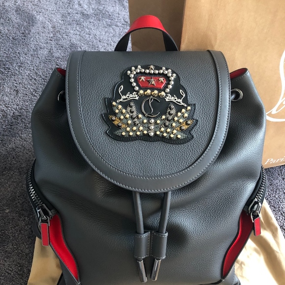 Christian Louboutin Explorafunk Studded- Black - Picture 7 of 8